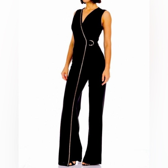 Studded Border Romper - Picture 1 of 7